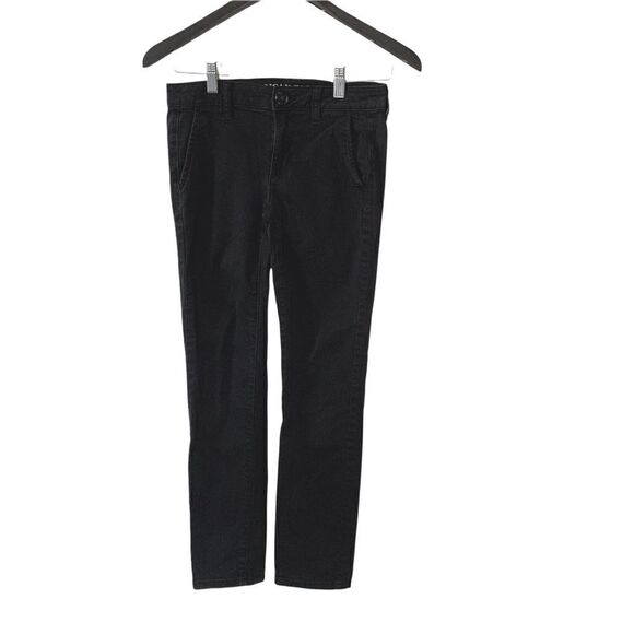 American Eagle Outfitter Black Super Stretch Twill Skinny Pant - Picture 4 of 10